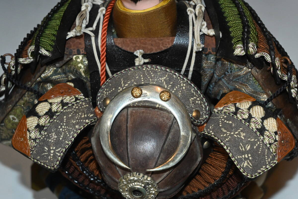京都丸平 大木平蔵『八幡太郎従者』武者人形 五月人形 陣太鼓 共 京都丸平 大木平蔵『八幡太郎従者』武者人形 五月人形 陣太鼓 共