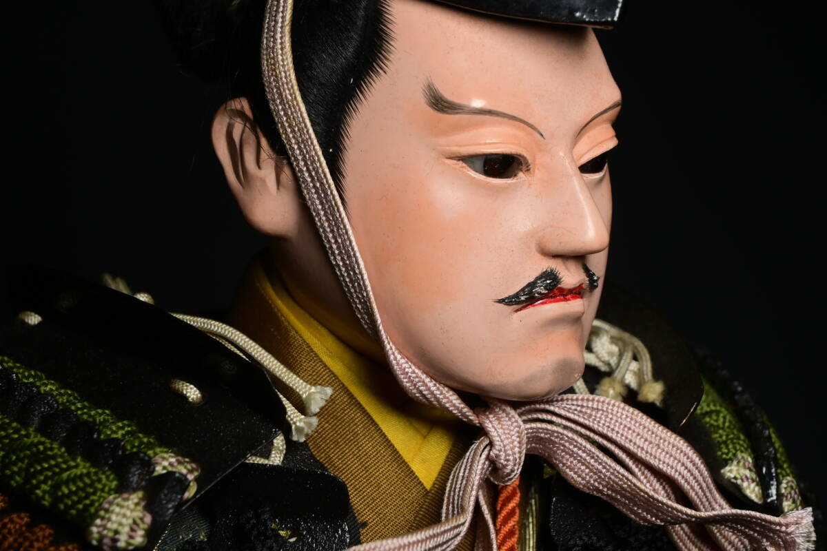 京都丸平 大木平蔵『八幡太郎従者』武者人形 五月人形 陣太鼓 共 京都丸平 大木平蔵『八幡太郎従者』武者人形 五月人形 陣太鼓 共