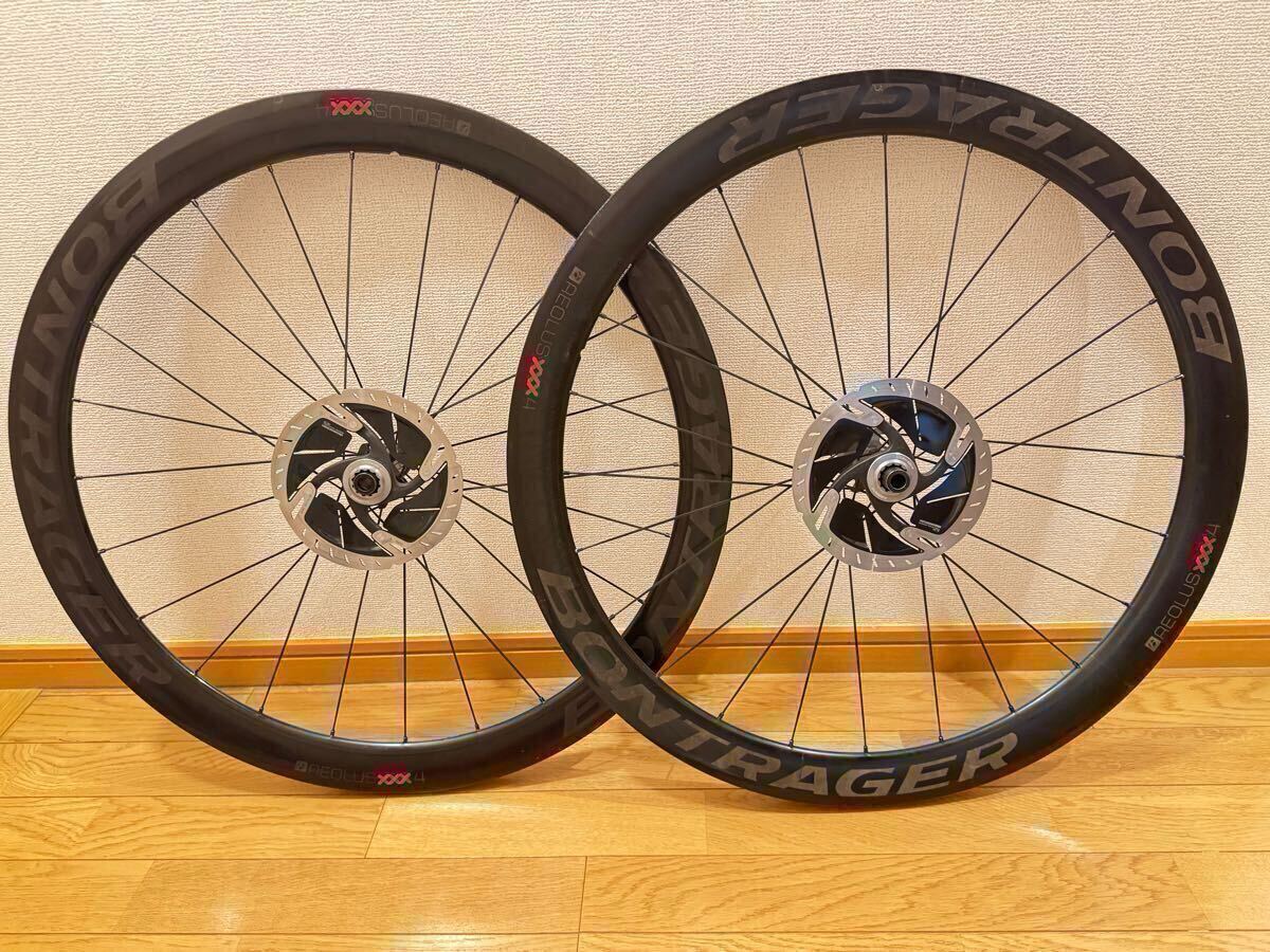 Bontrager Aeolus XXX4 TLR Disc ホイールセット シマノ11s ローター付き カーボンホイール