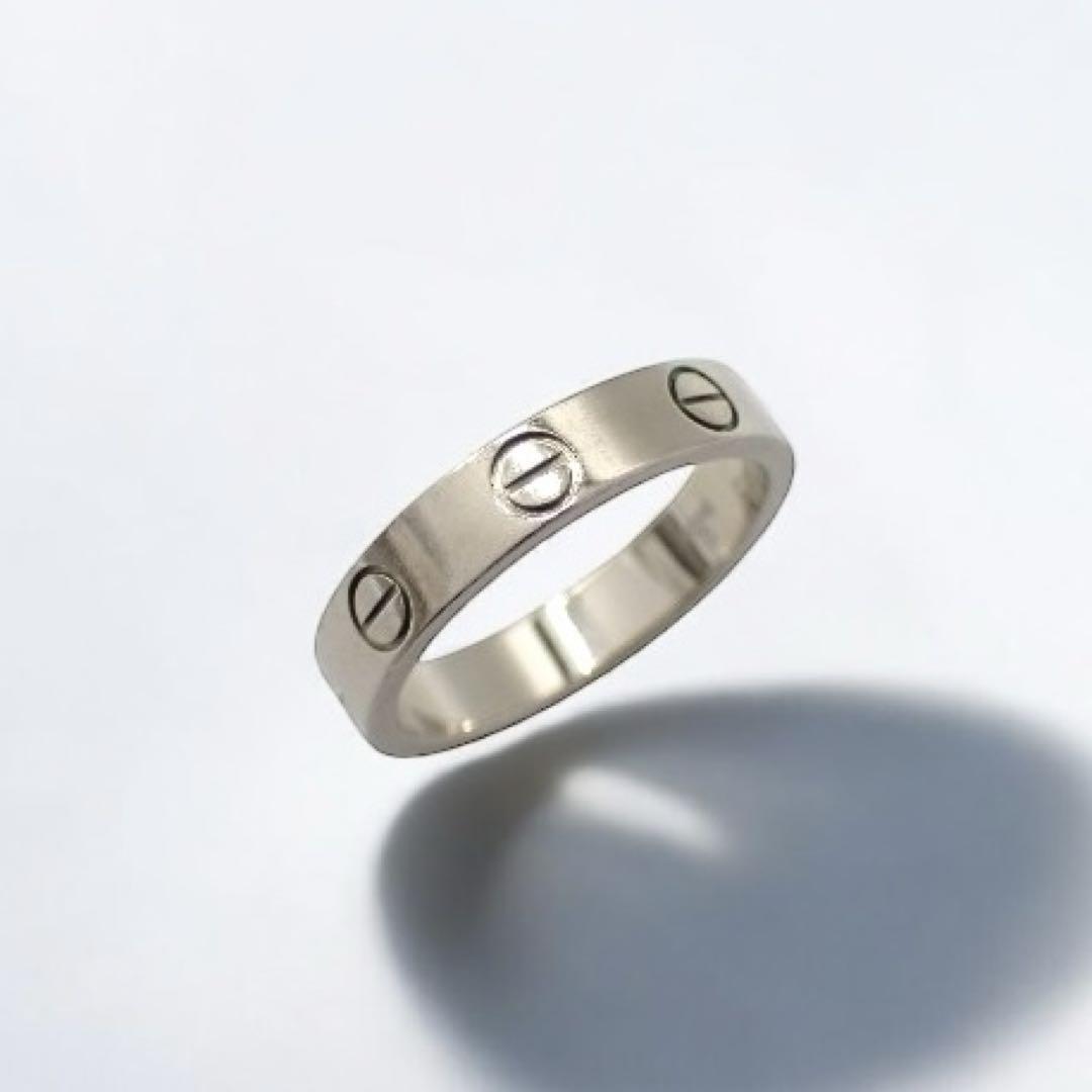 Cartier カルティエ ミニ ラブリング LOVE ウエディング リング Cartier カルティエ ミニ ラブリング LOVE ウエディング リング