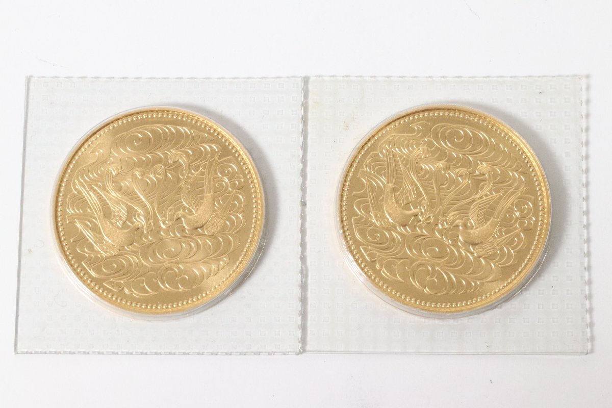 Yahoo!オークション - 【2点】天皇陛下御在位60年記念 10万円