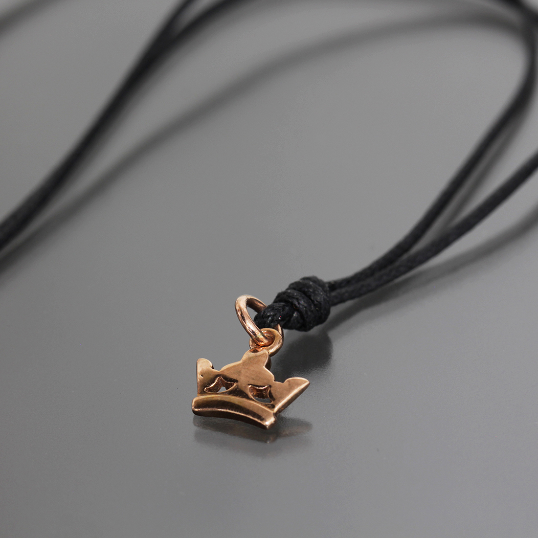 ポメラート ドド DODO ネックレス トップ チョーカー 王冠 K9PG 箱●コード ペンダント Pomellato 6093A_画像1