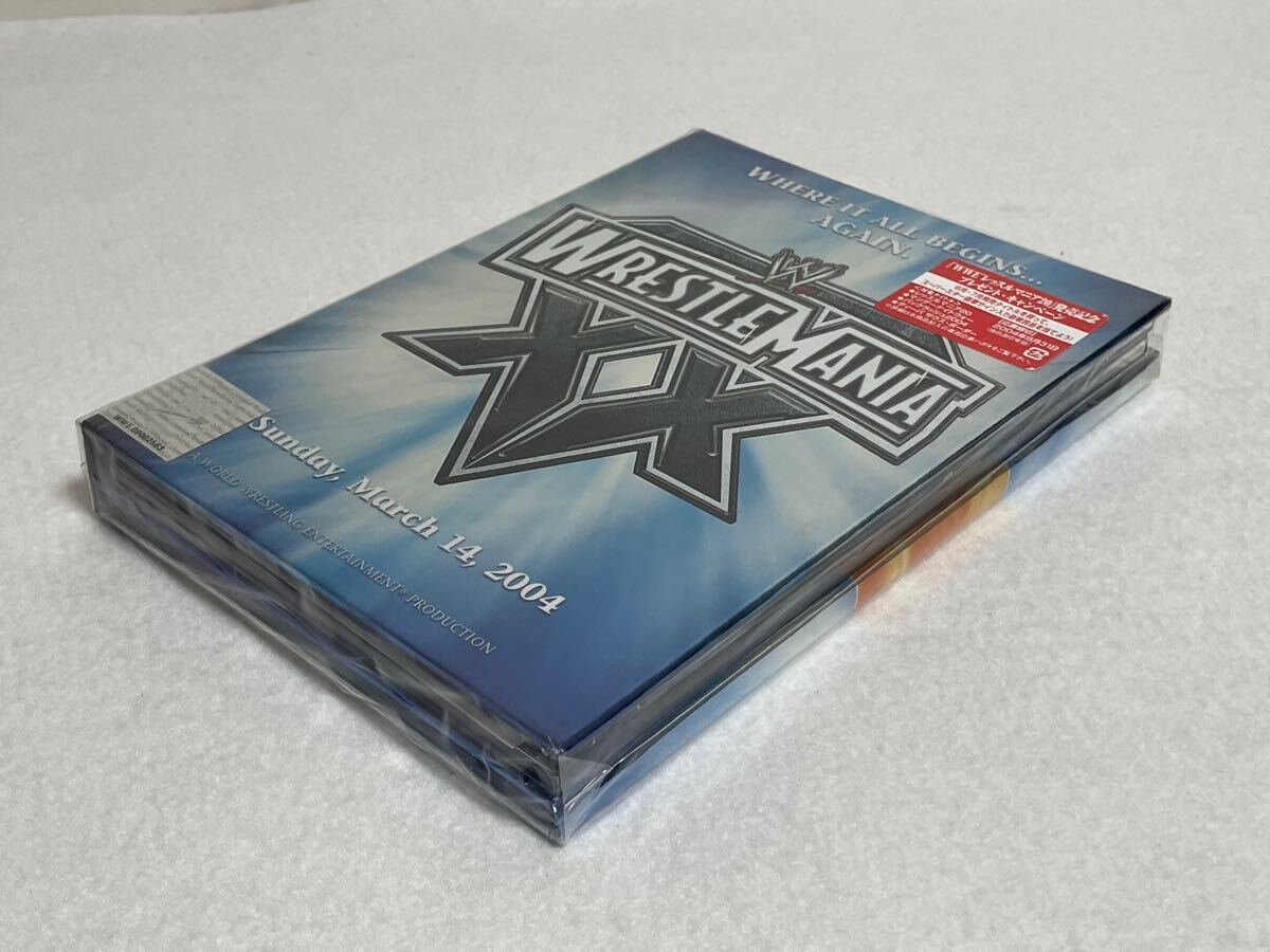 DVD WWE レッスルマニア20 WRESTLEMANIA 未開封