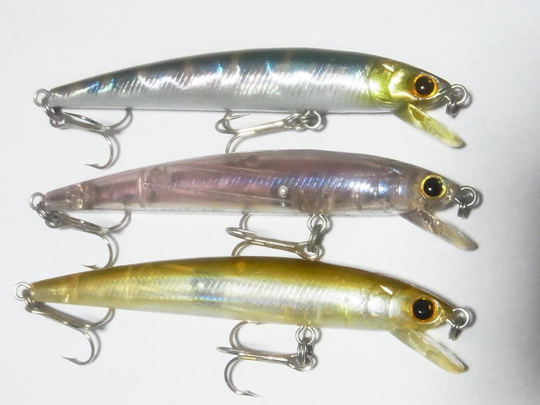 ラッキークラフト　フラッシュミノー 80F　3個セット　LuckyCraft　Flash Minnow