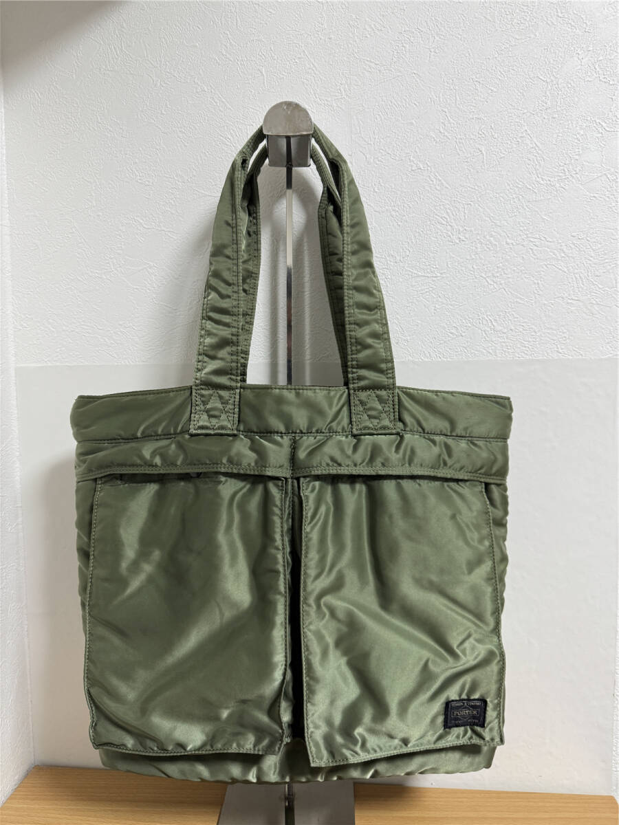 PORTER - 【公式完売品】PORTER TANKER DUFFLE BAG セージ PORTER - 【公式完売品】PORTER TANKER DUFFLE BAG セージ