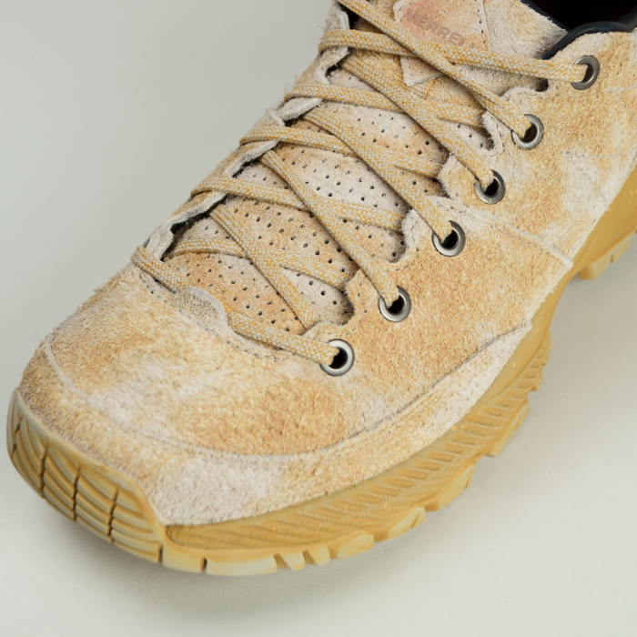 【新品】定価3.19万MERRELL メレル MQM ACE LTR FP 1TRL《数量限定プレミアム》上質スエードレザー スニーカー トレッキング 26cmゴールド