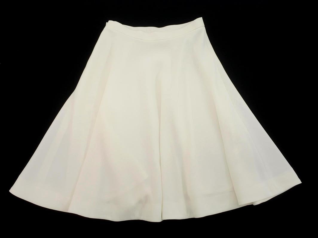 M.deux エムドゥ フレア スカート size38/オフホワイト ■◇ ☆ faa7 レディース