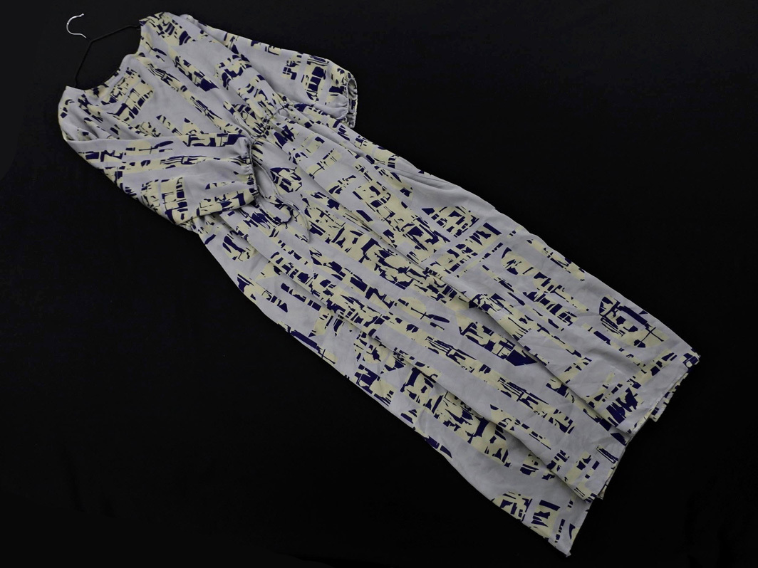 BARNYARDSTORM バンヤードストーム 総柄 ワンピース size1/グレー ■◇ ☆ faa9 レディース