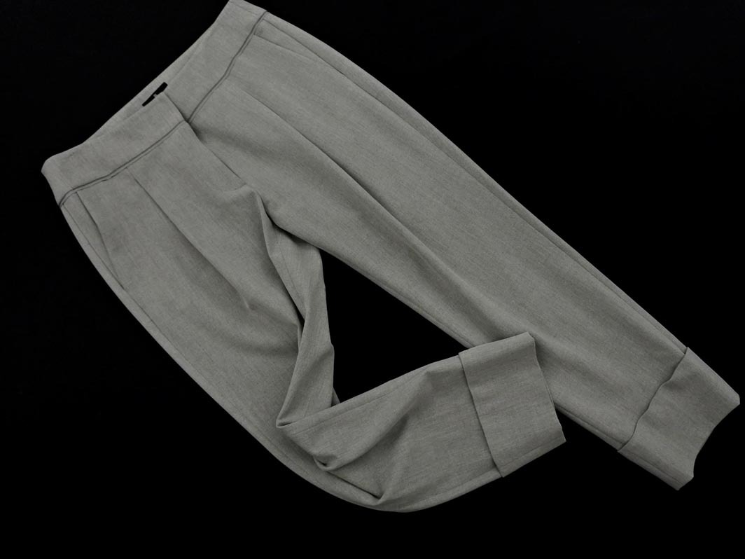 LANVIN ランバン コレクション タック テーパード パンツ size38/グレー ■◇ ☆ faa9 レディース