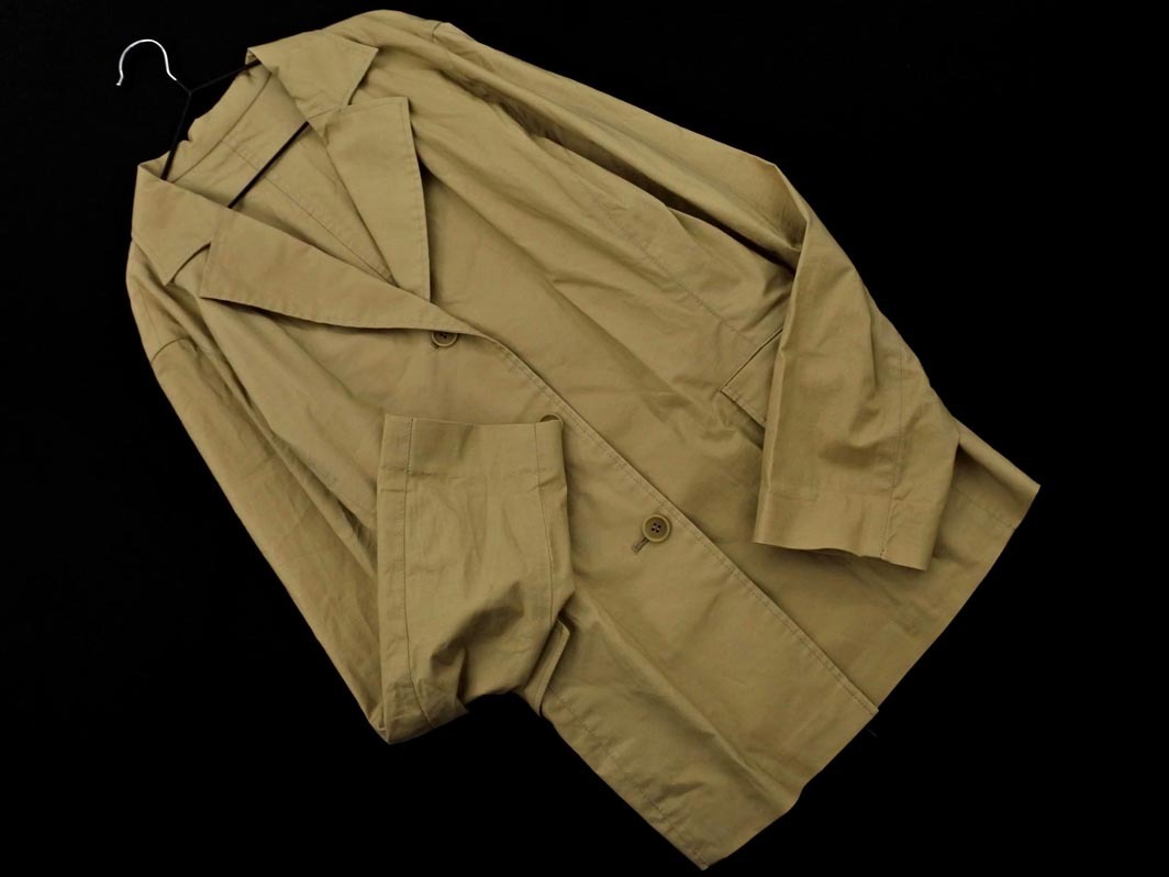 a.v.v アーヴェヴェ 大きいサイズ ジャケット size42/ベージュ ■◇ ☆ faa9 レディース