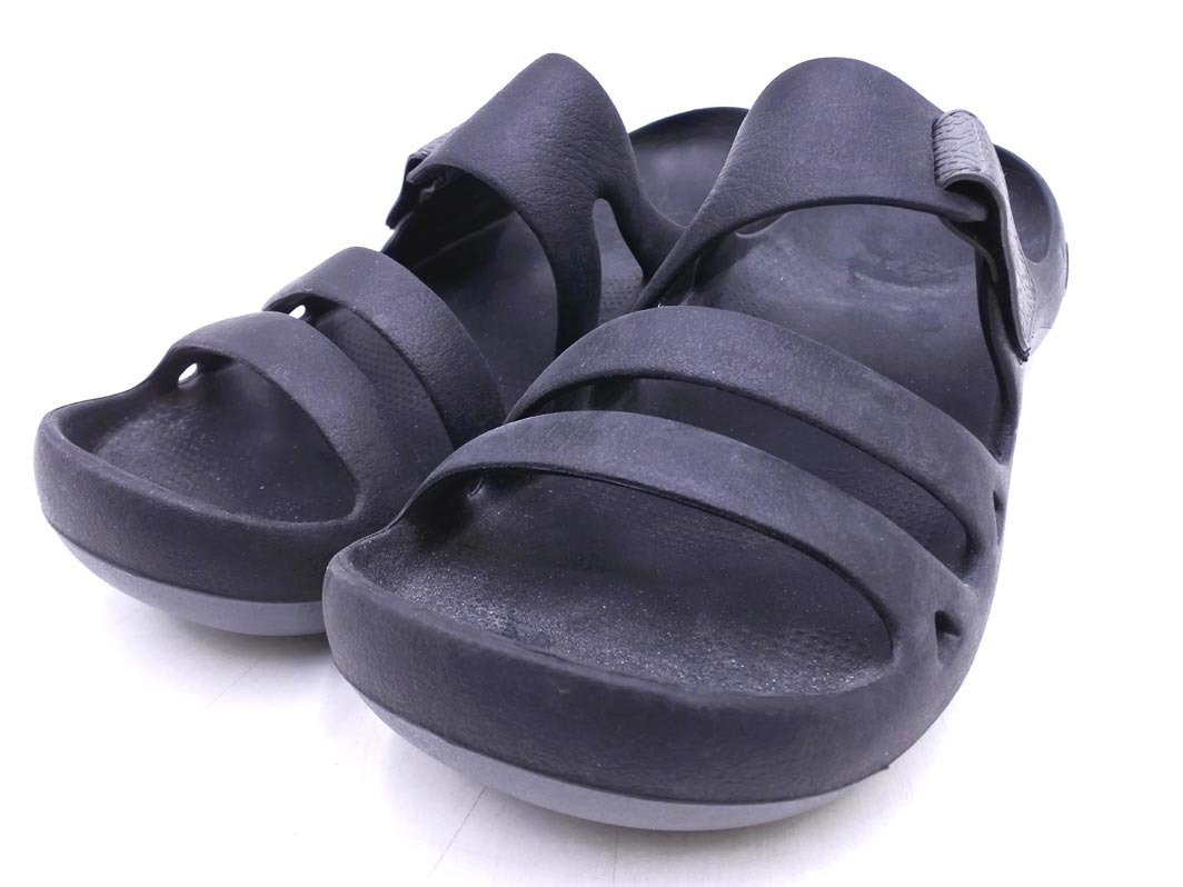 RegettaCanoe リゲッタカヌー サンダル sizeM8/黒 ■◆ ☆ faa9 メンズ