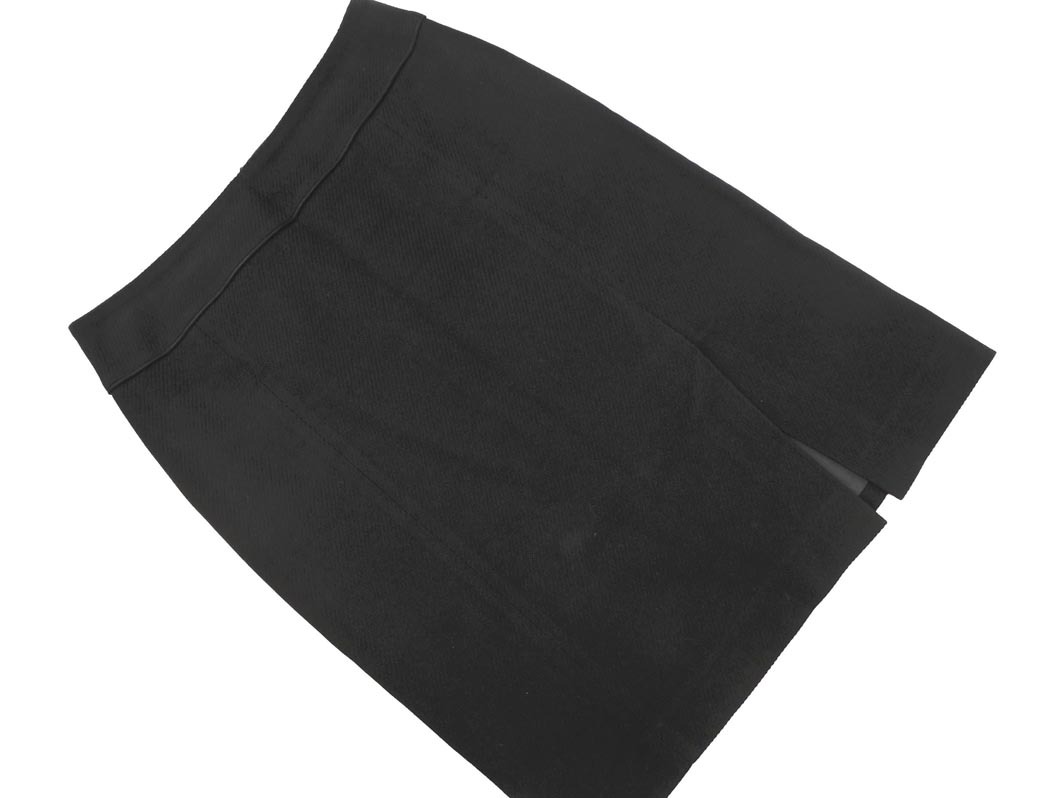INDIVI インディヴィ タイト スカート size40/黒 ◇■ ☆ fab4 レディース