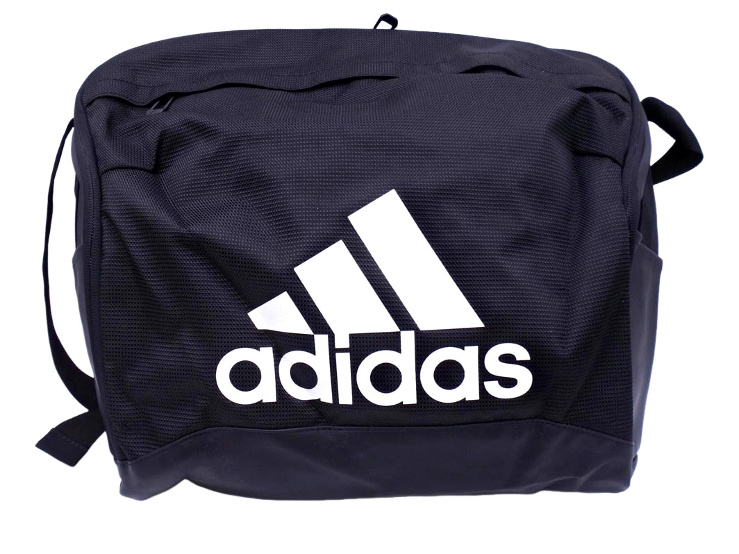 adidas アディダス 通勤 スクール ショルダー バッグ 黒 ■■ ☆ fab4 メンズ