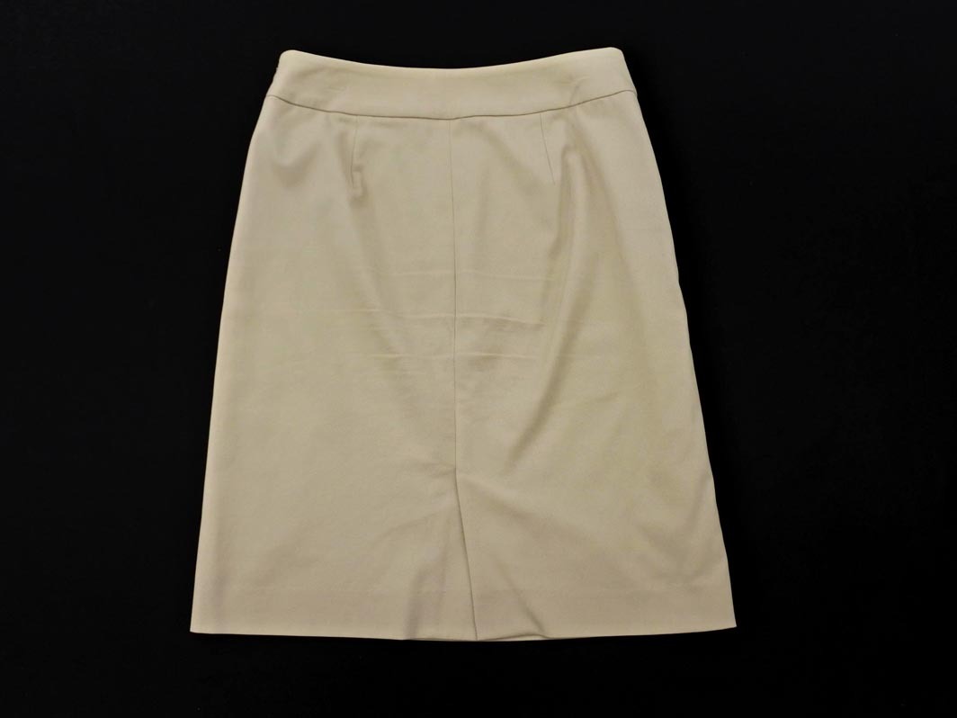 NATURAL BEAUTY BASIC ナチュラルビューティーベーシック バックスリット タイト スカート sizeS/ライトベージュ ■◇ ☆ fab4 レディース