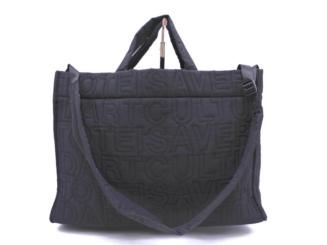 ROOTOTE ルートート 2WAY キルティング トート バッグ 黒 ■■ ☆ fab4 レディース