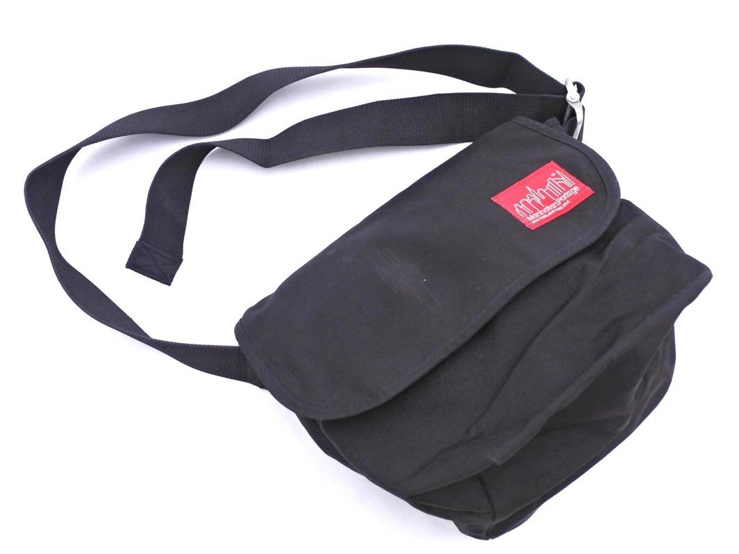 Manhattan Portage マンハッタンポーテージ メッセンジャー バッグ 黒 ■■ ☆ fab4 メンズ