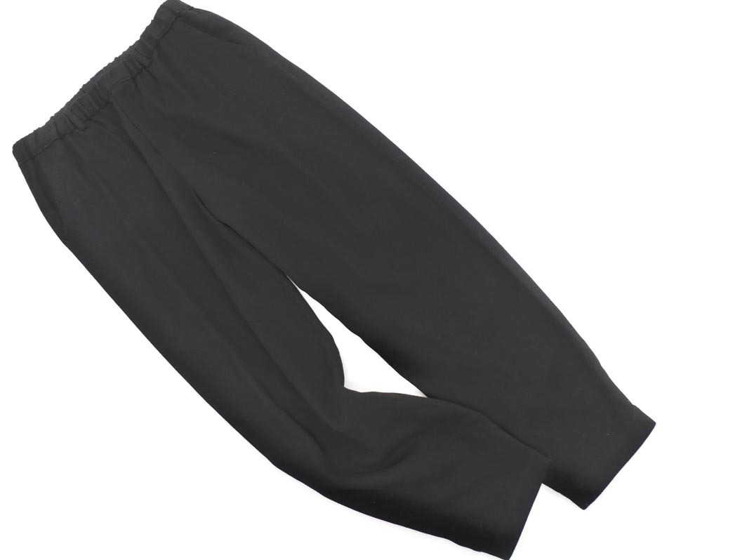JOURNAL STANDARD LUXE ジャーナルスタンダードラックス イージー テーパード パンツ 黒 ◇■ ☆ fab4 レディース