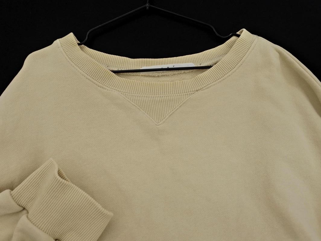 KBFke- Be ef Urban Research укороченные брюки футболка тренировочный sizeOne/ бежевый *# * fab4 женский 