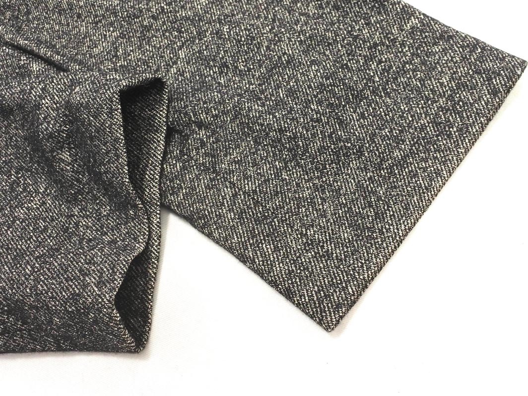 LAUTREAMONT ロートレアモン ウール混 テーパード パンツ size38/黒ｘベージュ ◇■ ☆ fab4 レディース