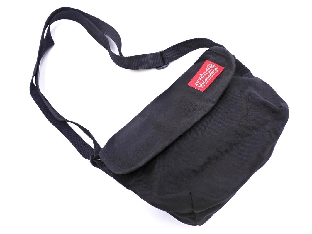 Manhattan Portage マンハッタンポーテージ ショルダー バッグ 黒 ■■ ☆ fab5 メンズ
