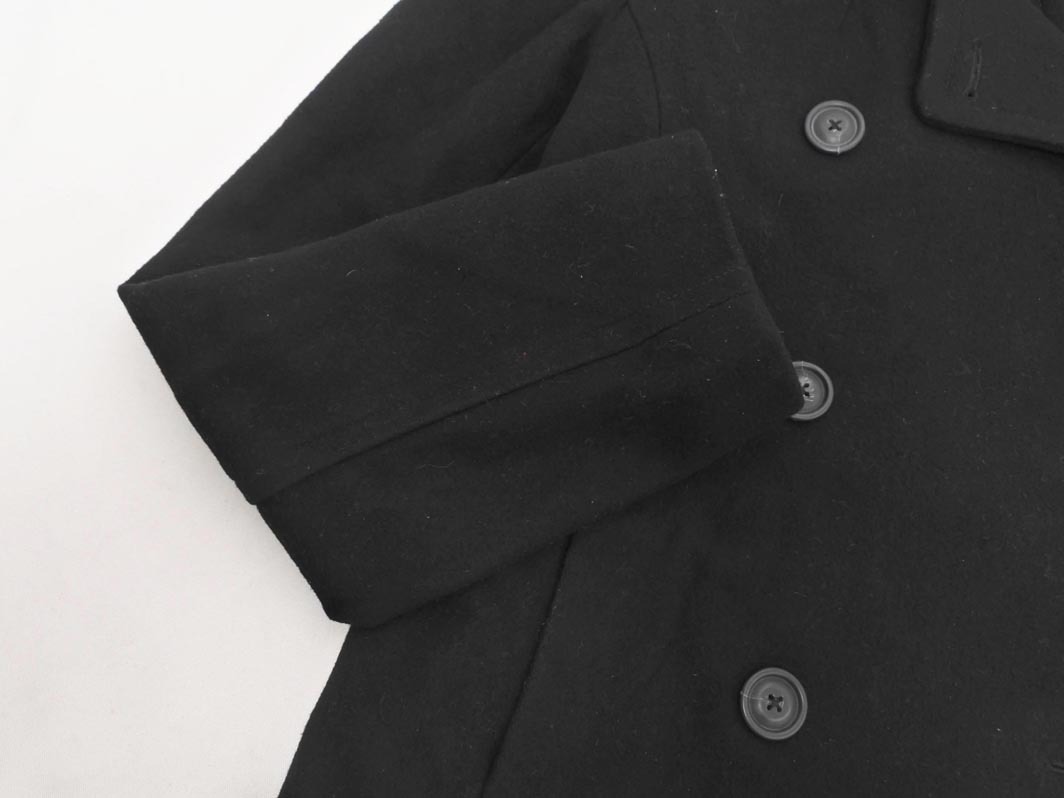 J.CREW ジェイクルー ウール混 ピー コート sizeTM/黒 ◇■ ☆ fab5 レディース