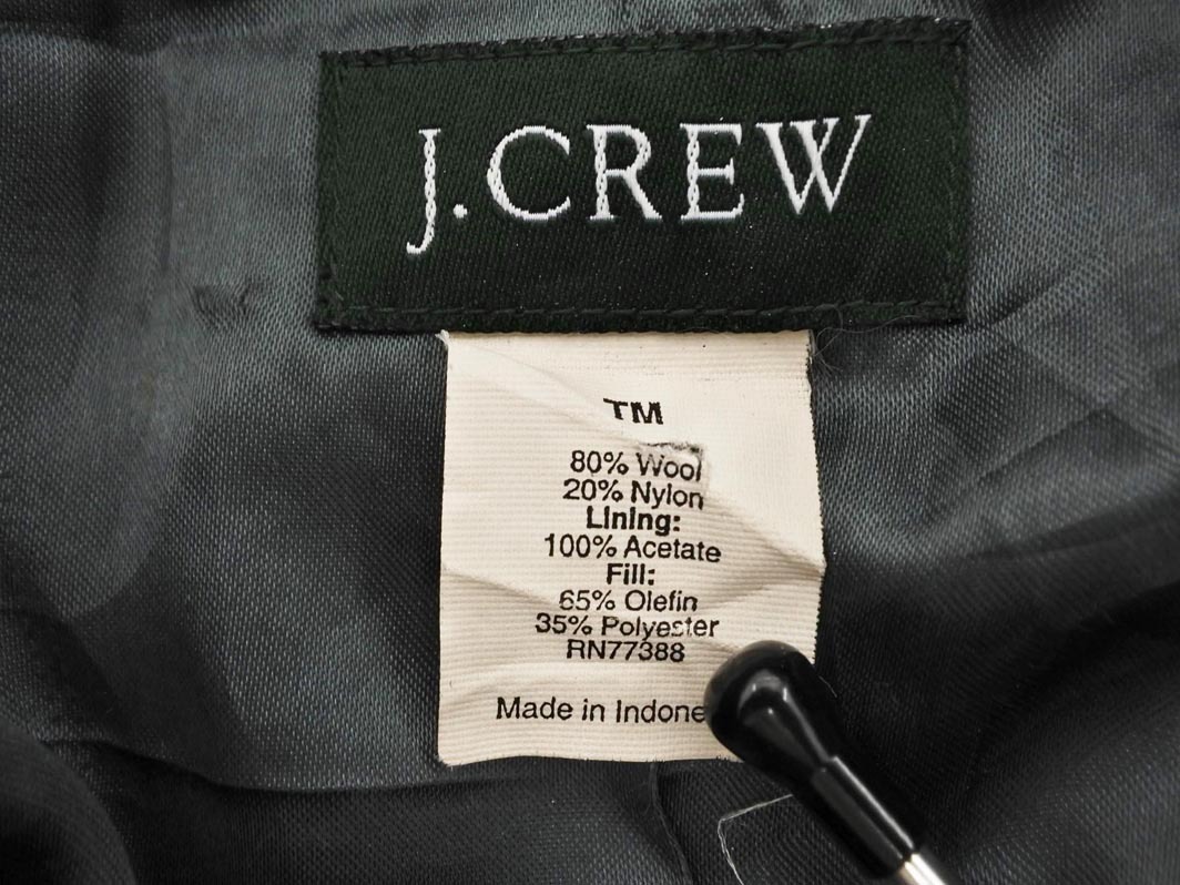 J.CREW ジェイクルー ウール混 ピー コート sizeTM/黒 ◇■ ☆ fab5 レディース