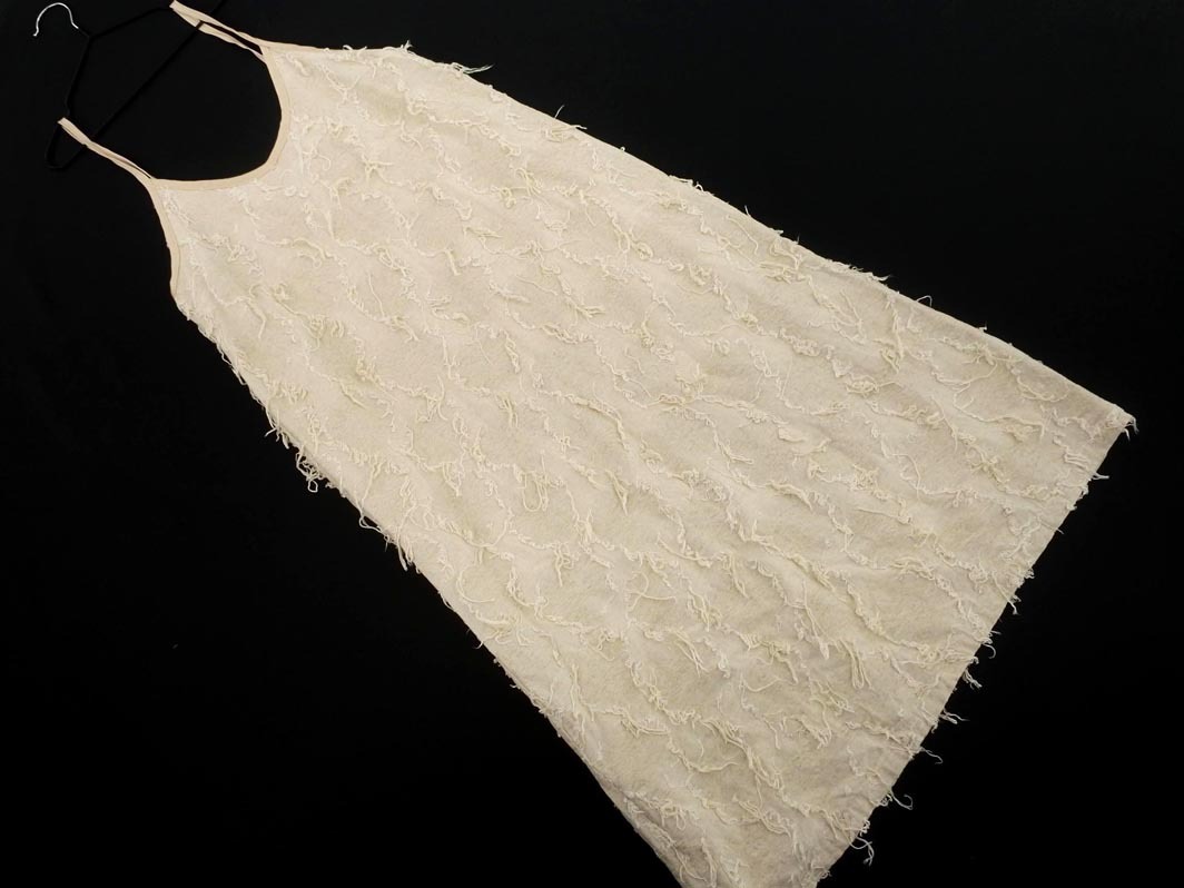 Bab バブ リネン混 ワンピース size38/アイボリー ■◇ ☆ fab5 レディース
