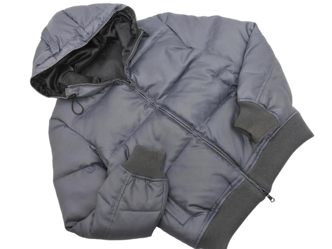 ABAHOUSE アバハウス ダウン ジャケット size2/グレー ◇■ ☆ fab6 メンズ