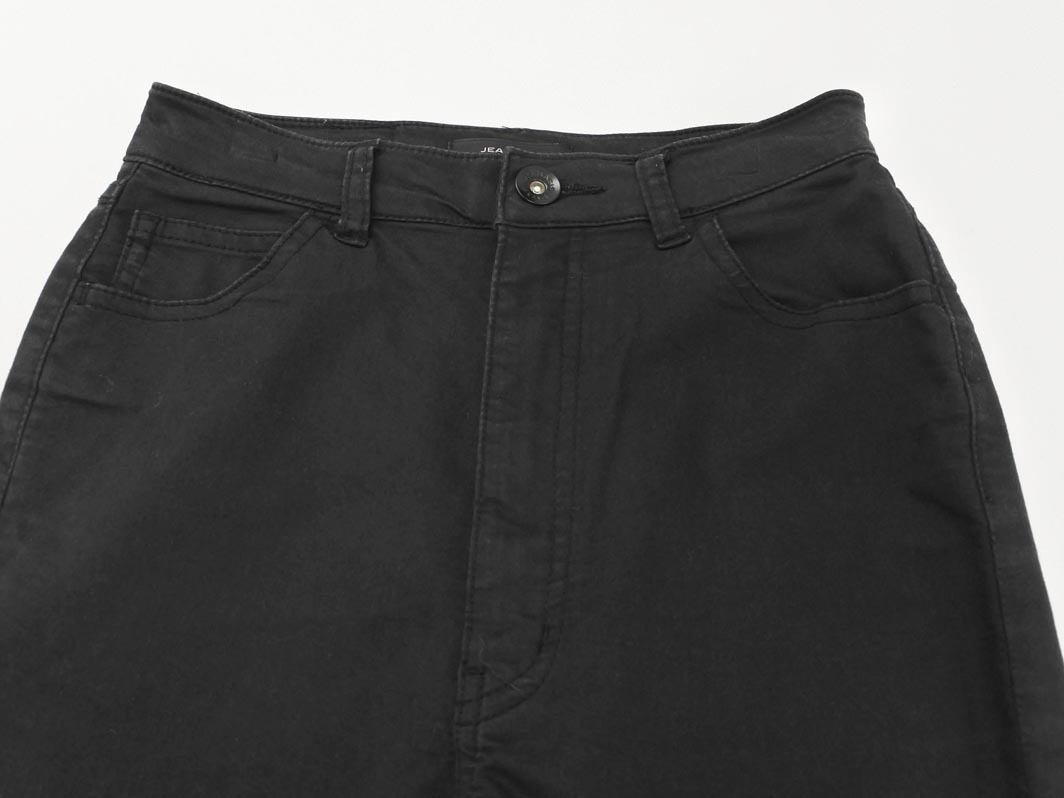 JEANASIS Jeanasis flare pants sizeS/ чёрный #* * fab6 женский 