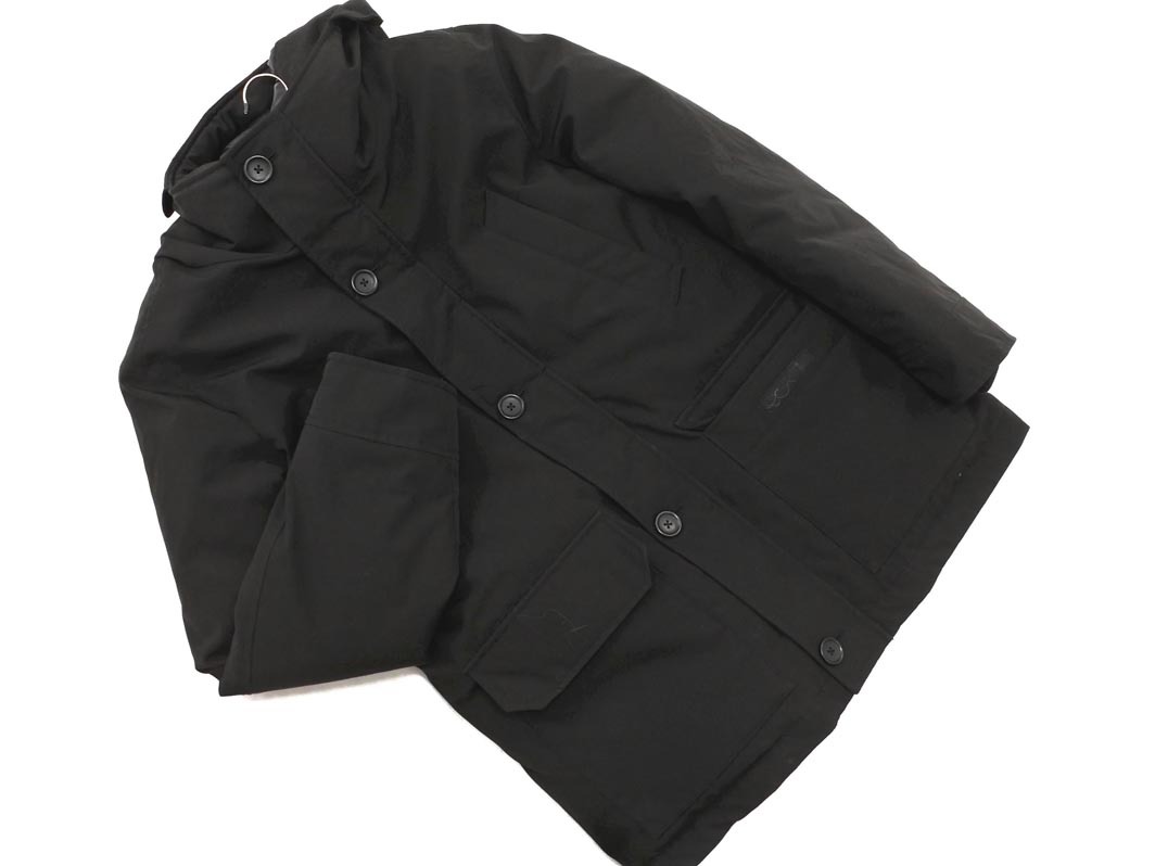 UNIQLO ユニクロ ノンキルト ダウン ジャケット sizeL/黒 ◆■ ☆ fab6 メンズ