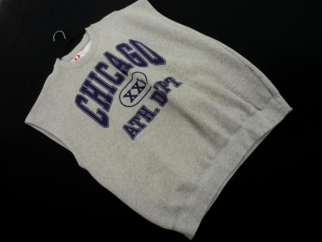 Dodger 90年代 USA製 裏起毛 カレッジ トレーナー スウェット sizeXXL/グレー ◇■ ☆ fab6 メンズ