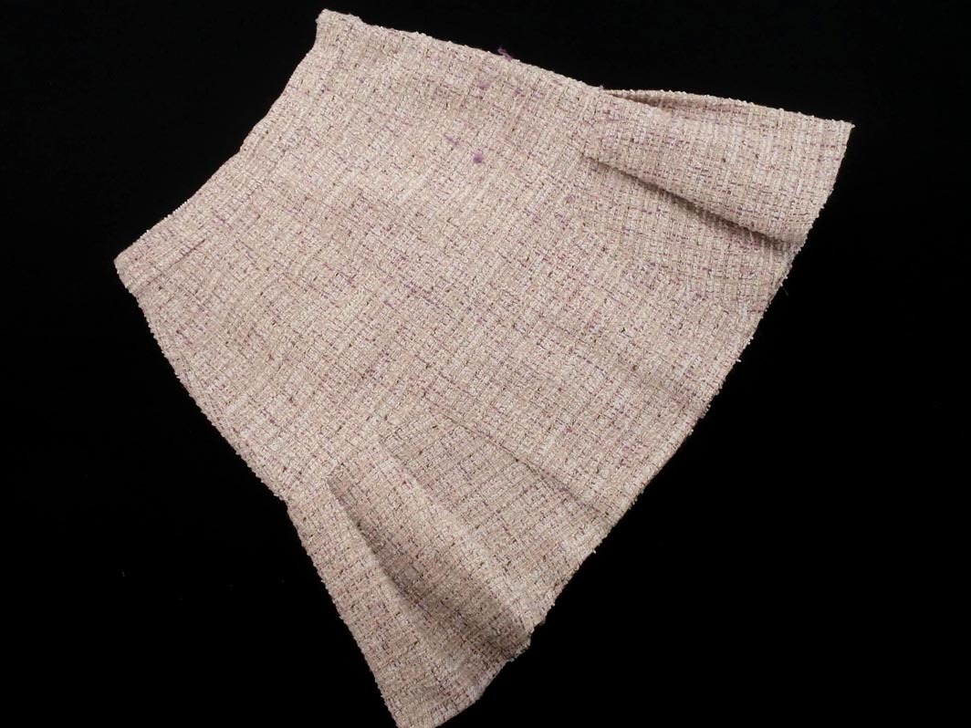 31 Sons de mode トランテアンソンドゥモード ウール混 ツイード スカート size38/ピンク ◇■ ☆ fab6 レディース