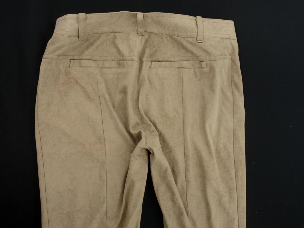 LAUTREAMONT ロートレアモン スウェード調(diào) テーパード パンツ size36/ベージュ ◇■ ☆ fab7 レディース