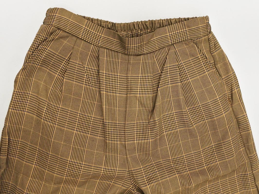 新品 CECIL McBEE セシルマクビー グレンチェック ワイド パンツ sizeM/茶 ◇■ ☆ fab6 レディース