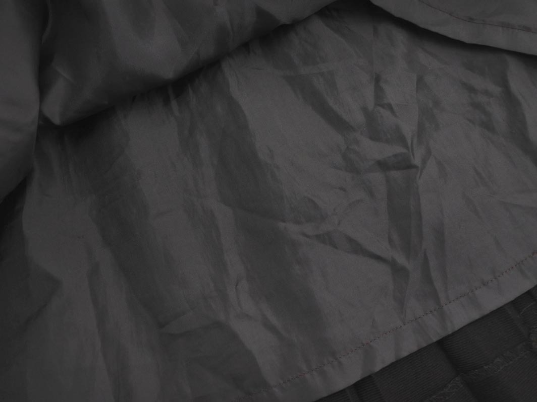 LAURA ASHLEY ローラ アシュレイ ウール100% ロング スカート size7/茶 ◇■ ☆ fac0 レディース_画像3