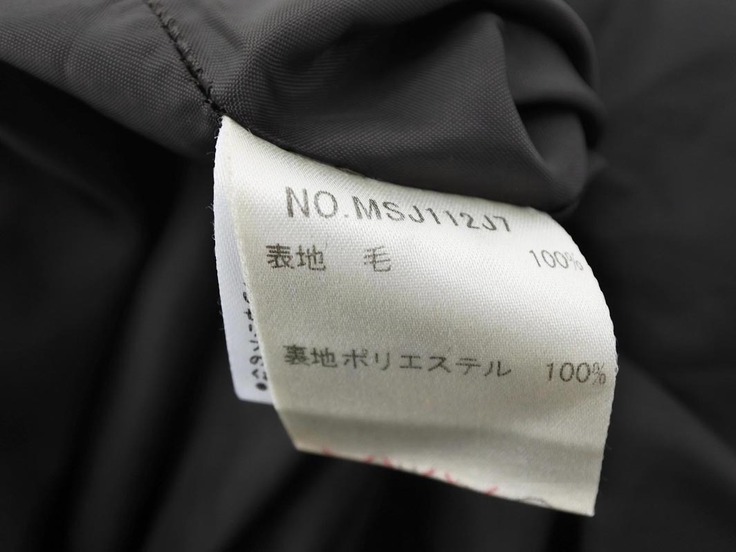 LAURA ASHLEY ローラ アシュレイ ウール100% ロング スカート size7/茶 ◇■ ☆ fac0 レディース_画像5