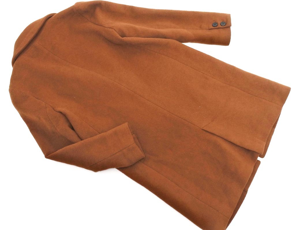 LOWRYS FARM ローリーズファーム ウール混 チェスター コート sizeL/茶 ◇■ ☆ fac1 レディース