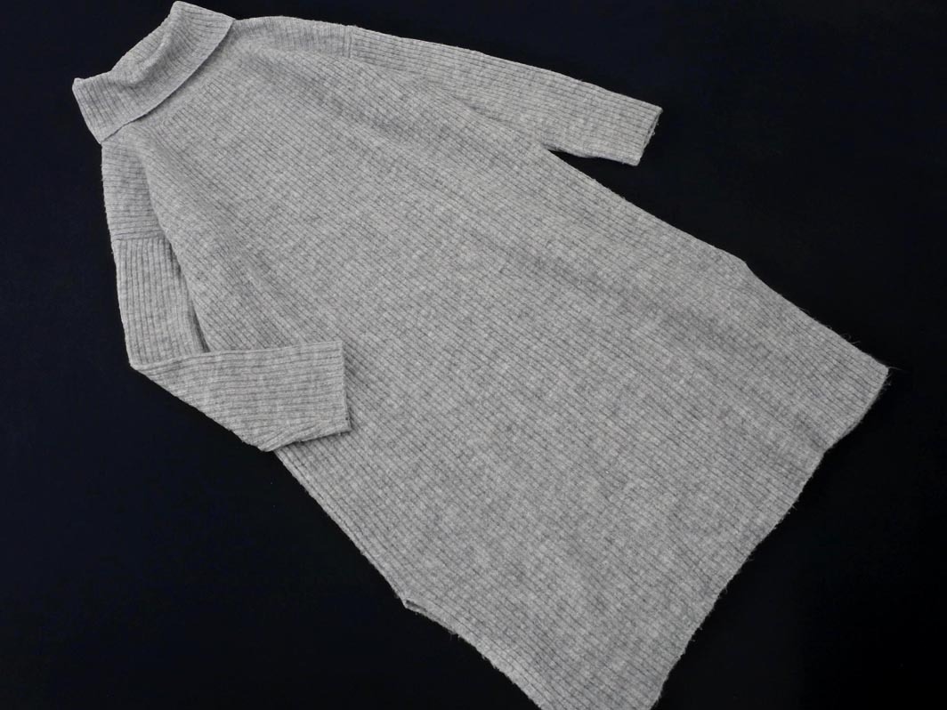 Techichi Te chichi ta-toru шея вязаный One-piece sizeF/ серый *# * fac1 женский  Techichi Te chichi ta-toru шея вязаный One-piece sizeF/ серый *# * fac1 женский