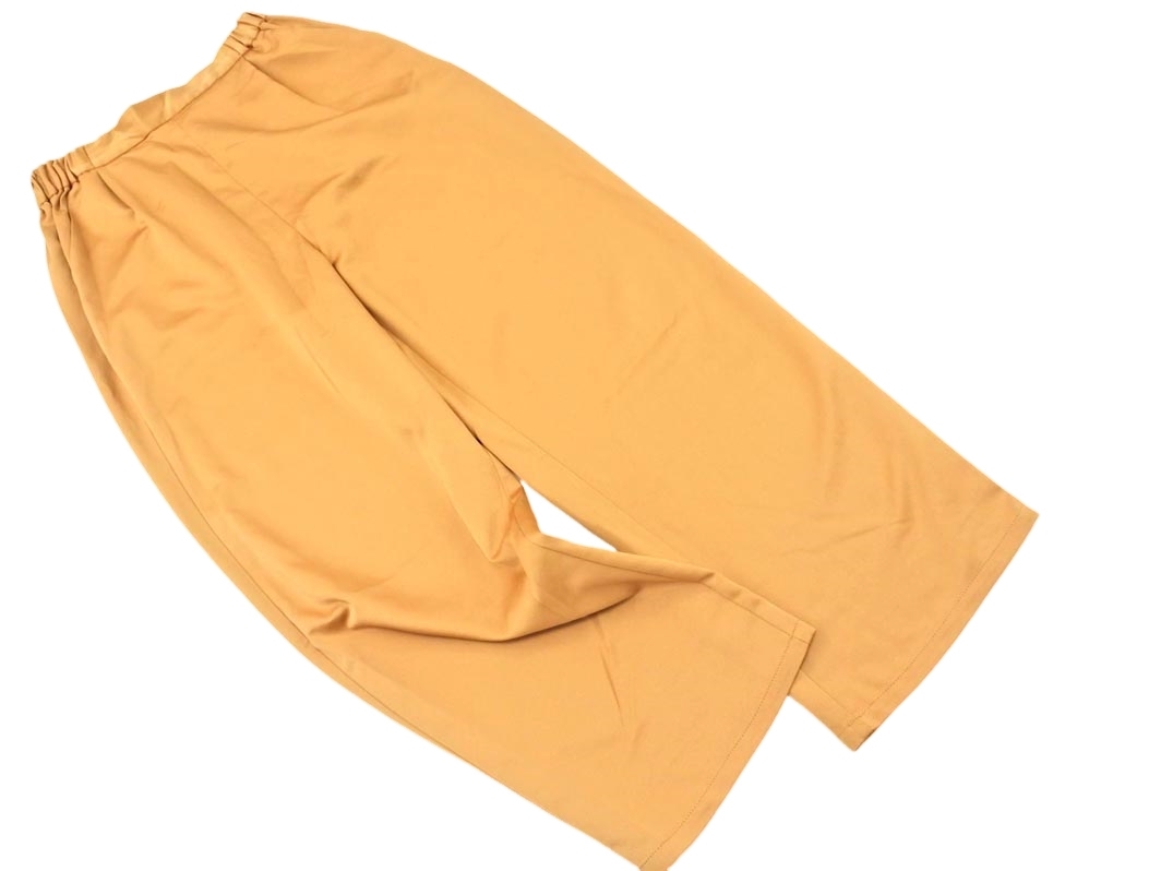 ネコポスOK LOWRYS FARM ローリーズファーム ワイド パンツ sizeF/ベージュ ■◇ ☆ fac1 レディース
