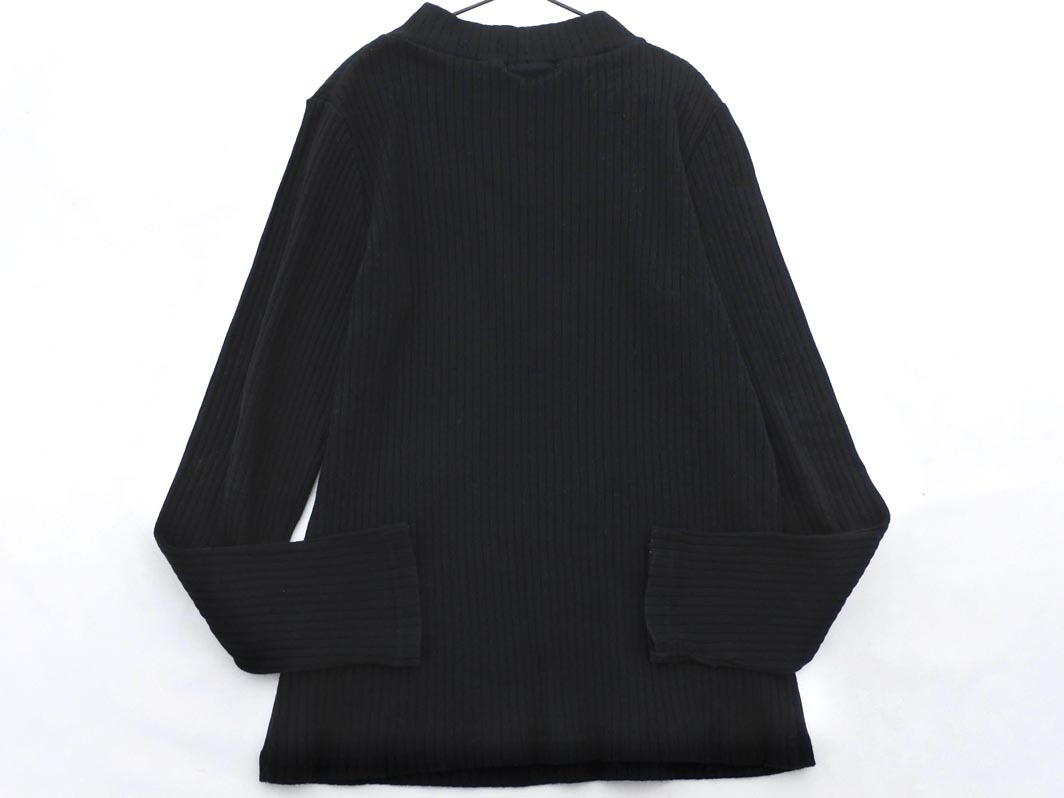 niko and ニコ アンド リブ モックネック カットソー sizeM/黒 ◇■ ☆ fac1 レディース