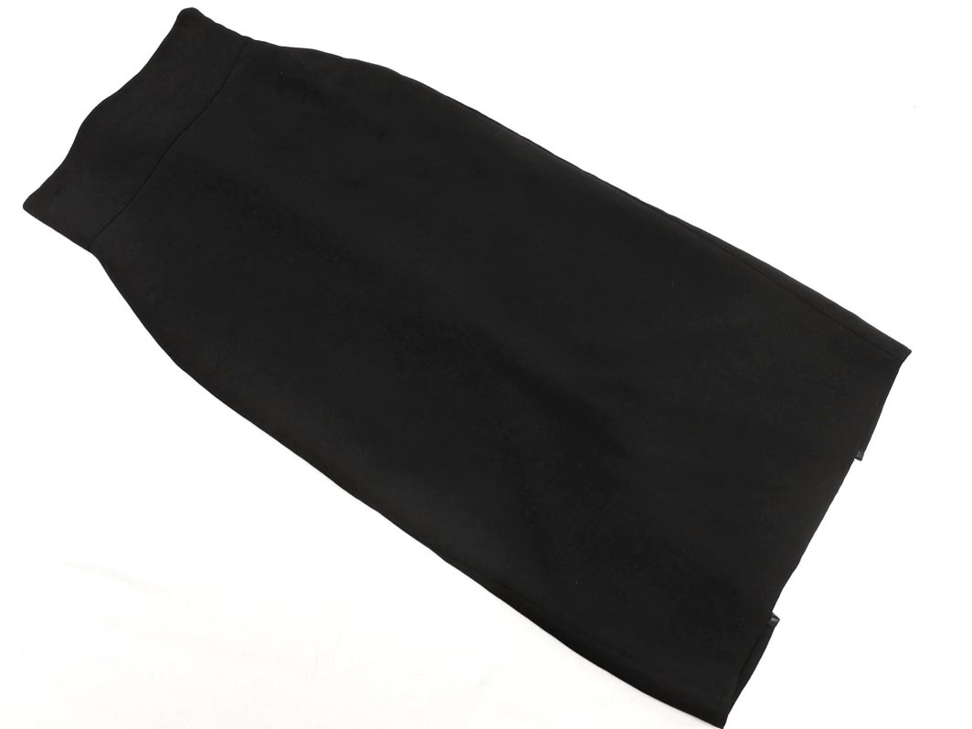 Heather ヘザー バックスリット マキシ タイト スカート sizeS/黒 ■◇ ☆ fac2 レディース