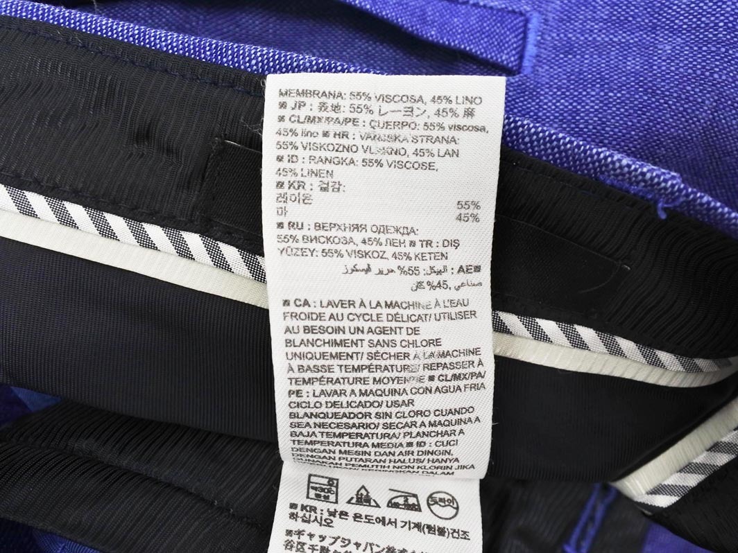 BANANA REPUBLIC Banana Republic слаксы брюки size2/ синий #* * fac2 женский 
