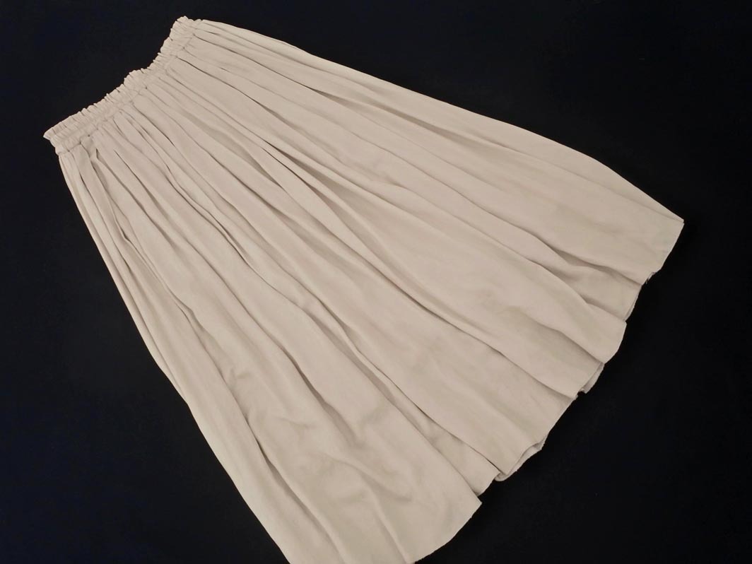 simplicite シンプリシテェ フレア スカート ベージュ ■◇ ☆ fac2 レディース