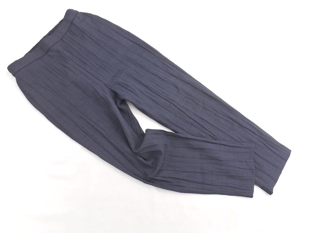 LAUTREAMONT ロートレアモン プリーツ加工 テーパード パンツ size38/グレー ■◇ ☆ fac2 レディース