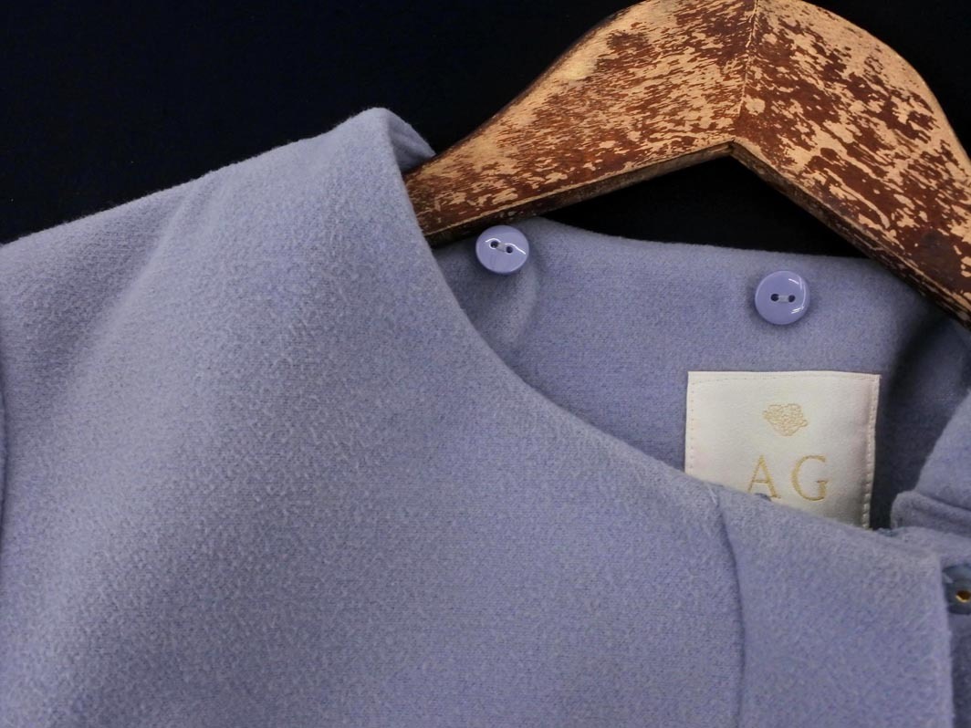 AG by aquagirl エージーバイアクアガール 2WAY ジャケット sizeM/水色 ◇■ ☆ fac2 レディース