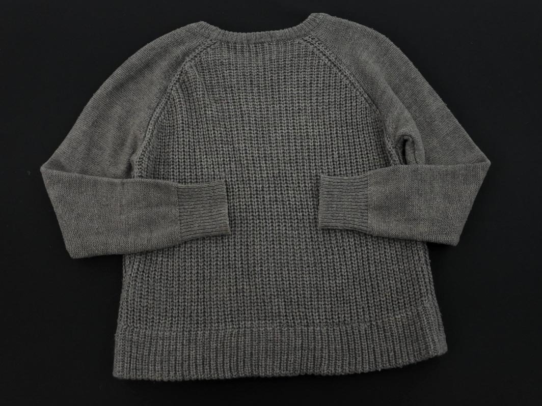 earth music&ecology アースミュージック＆エコロジー ウール混 ニット セーター sizeF/グレー ◇■ ☆ fac2 レディース_画像5