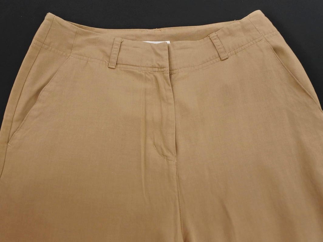 NATURAL BEAUTY BASIC ナチュラルビューティーベーシック ワイド パンツ sizeM/ベージュ ■◇ ☆ fac3 レディース