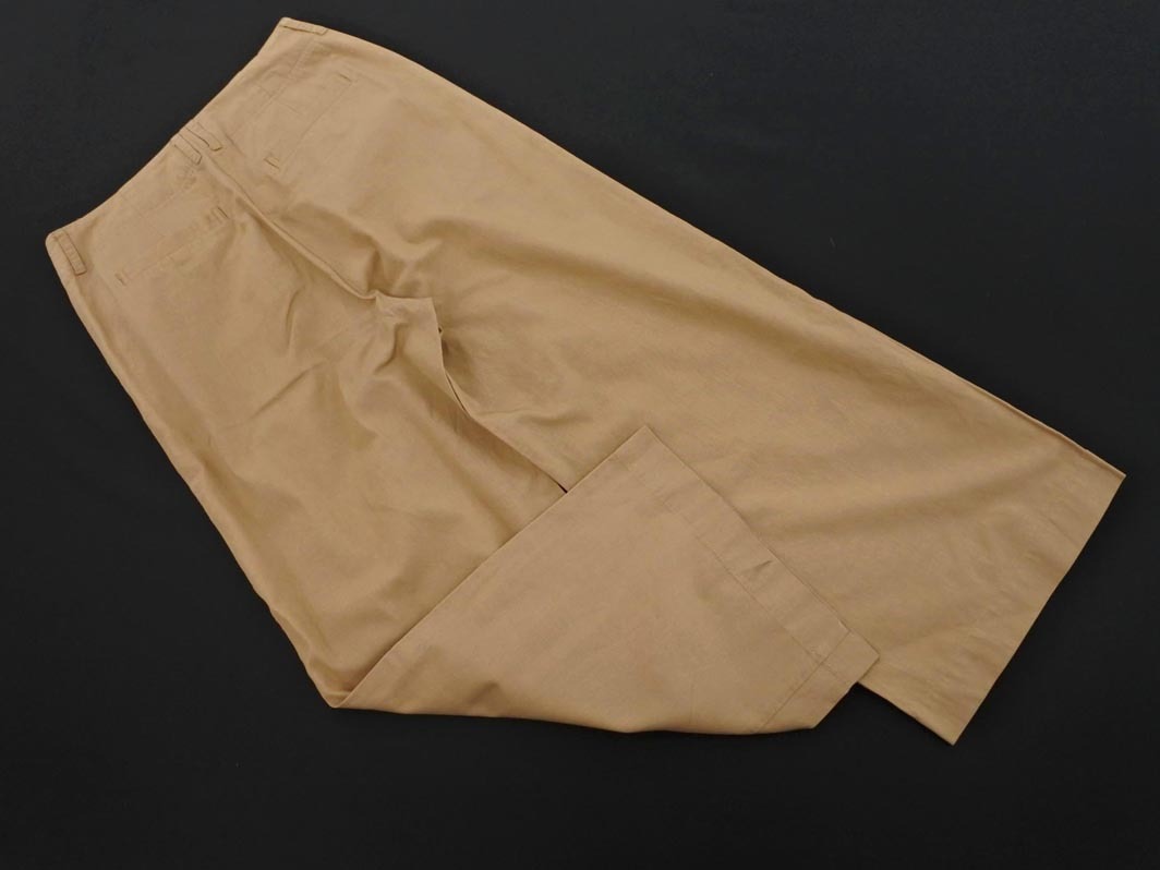 NATURAL BEAUTY BASIC ナチュラルビューティーベーシック ワイド パンツ sizeM/ベージュ ■◇ ☆ fac3 レディース