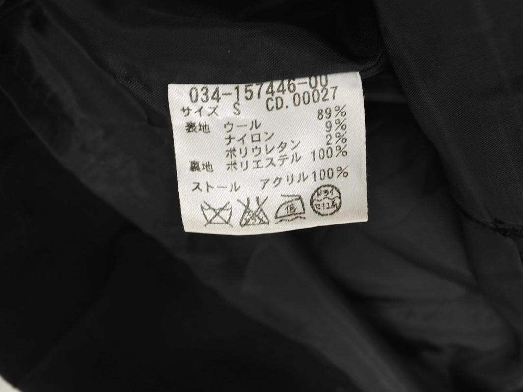 INGNI イング ウール混 ワンピース sizeS/黒 ◇■ ☆ fac4 レディース_画像8