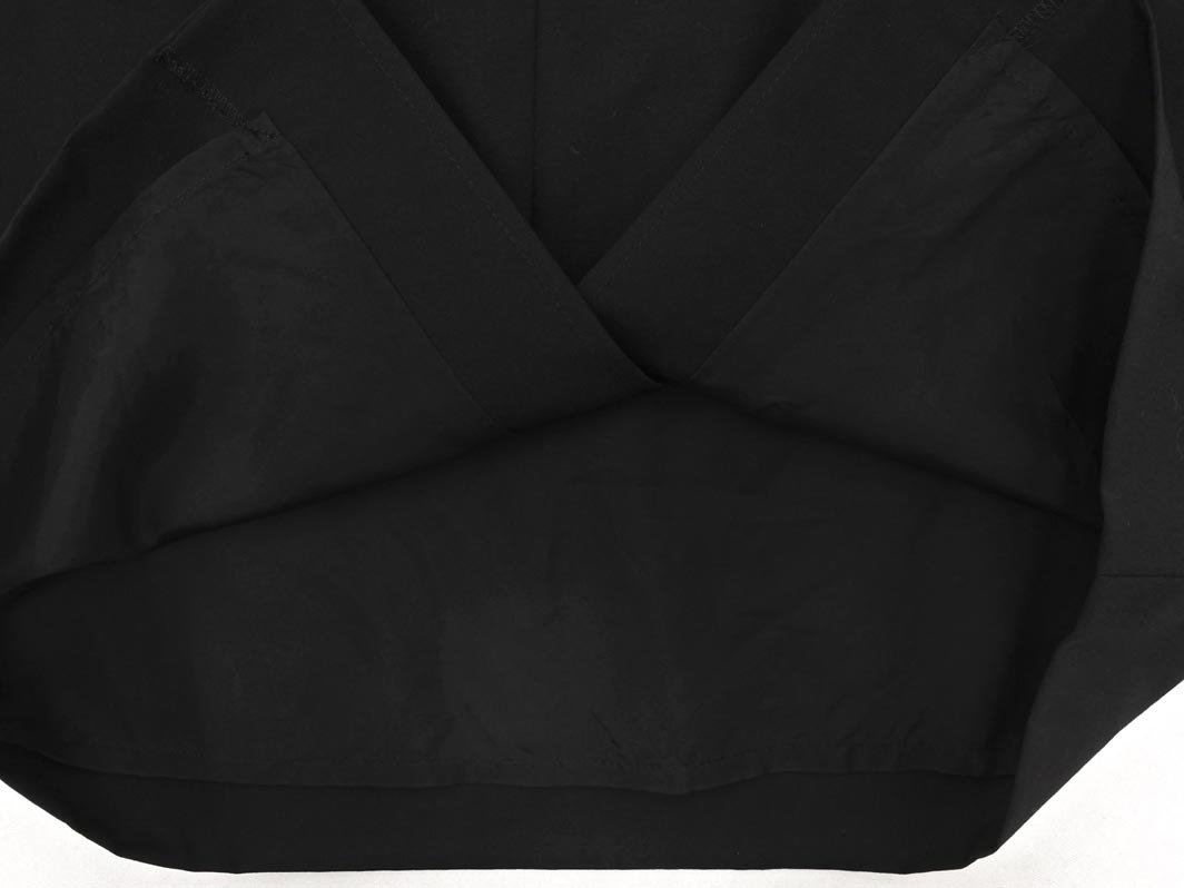 MICHEL KLEIN ミッシェルクラン ウール100% スカート size36/黒 ◇■ ☆ fac4 レディース